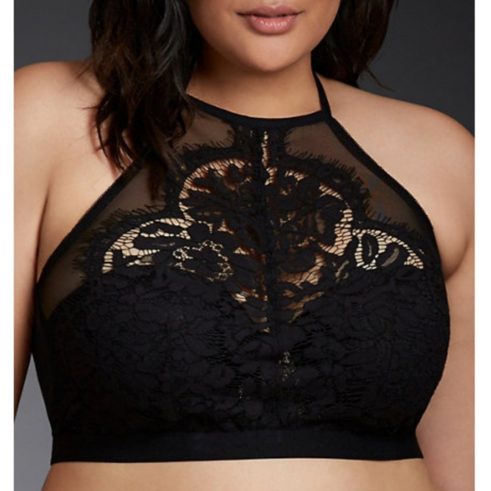 Torrid Lace Halter Bralette